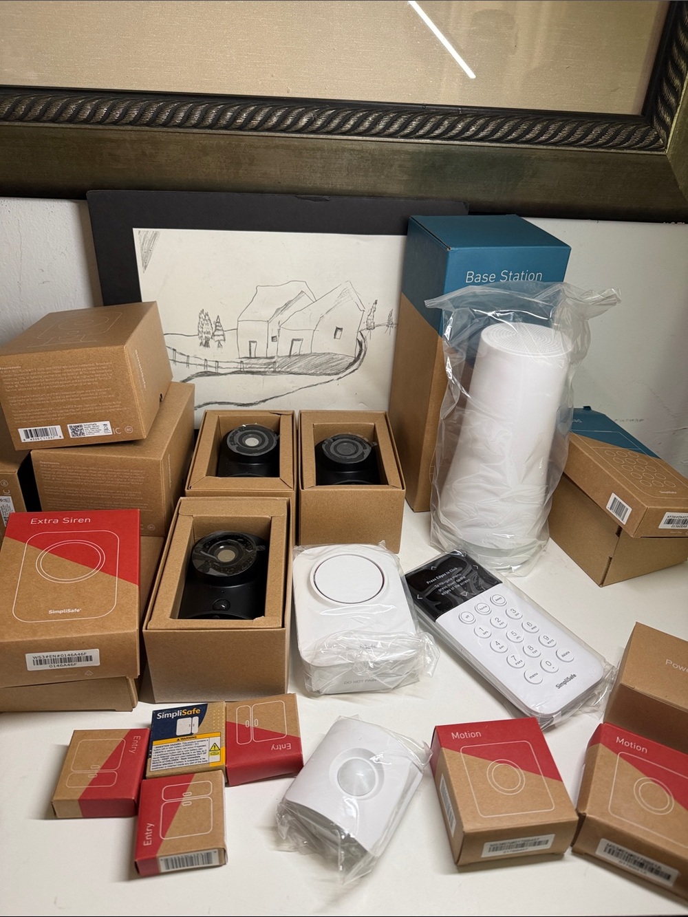 SimpliSafe 13 piece home security system  New in Box